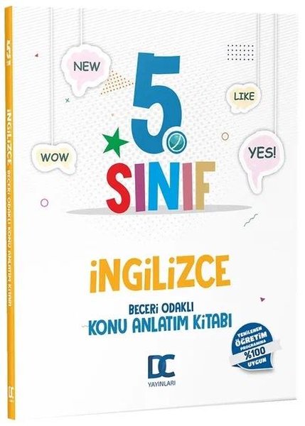 5.Sınıf İngilizce Beceri Odaklı Konu Anlatım Kitabı