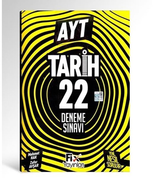 2023 AYT Tarih 22 Deneme