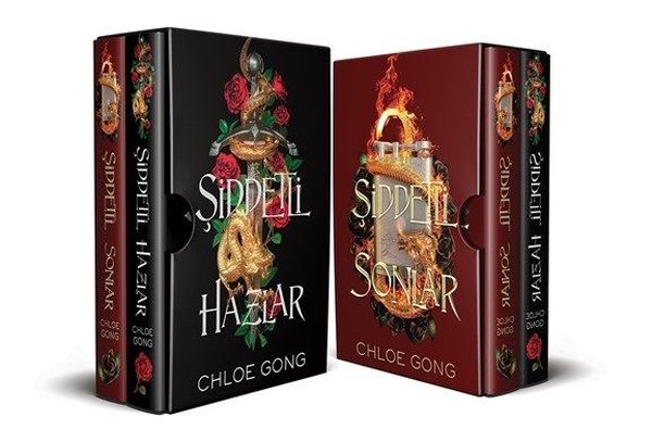 Şiddetli Hazlar Serisi Seti - 2 Kitap Takım - Kutulu