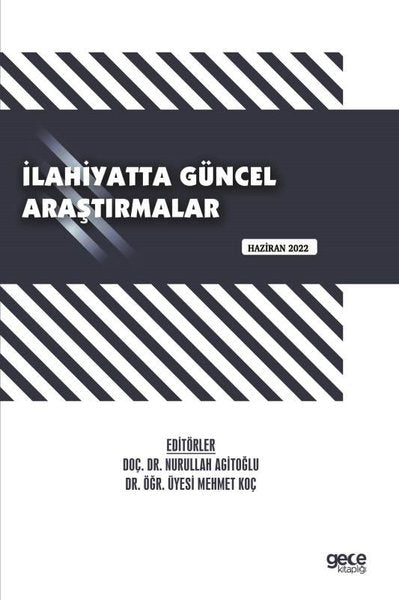 İlahiyatta Güncel Araştırmalar - Haziran 2022