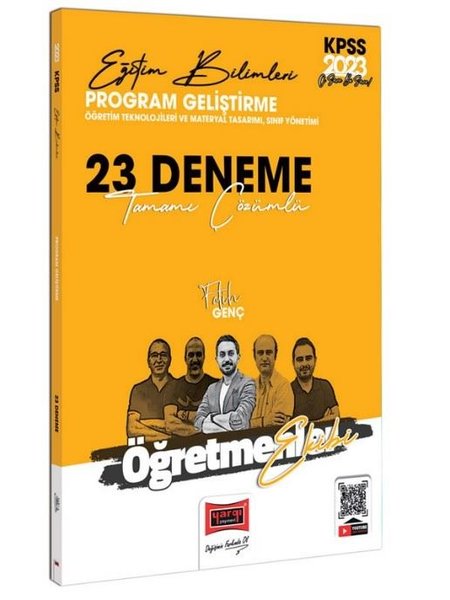2023 KPSS Eğitim Bilimleri Öğretmenler Ekibi Program Geliştirme - Öğretim Teknolojileri ve Materyal Ta