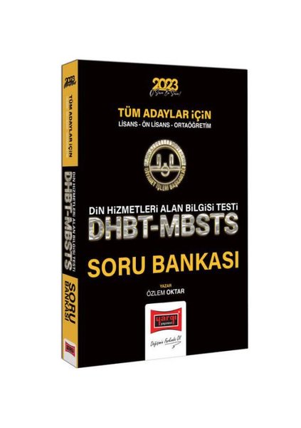 2023 Diyanet İşleri Başkanlığı Tüm Adaylar İçin Din Hizmetleri Alan Bilgisi Testi DHBT - MBSTS Tamamı