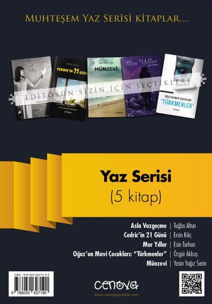 Yaz Serisi Seti - 5 Kitap Takım