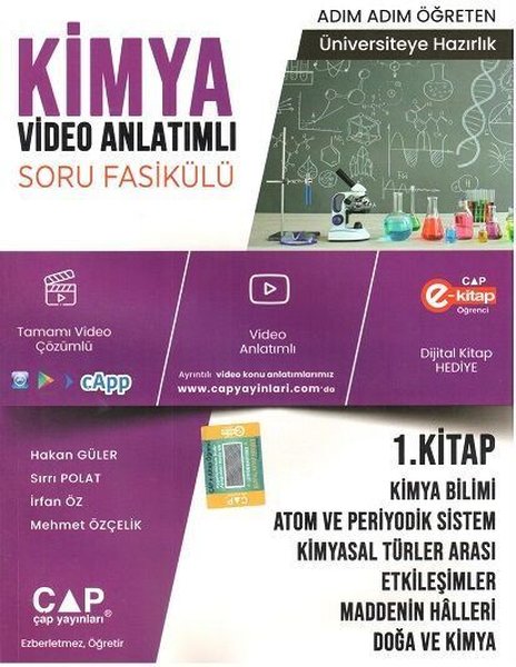 2023 TYT Kimya 1.Kitap Konu Anlatımlı Soru Bankası