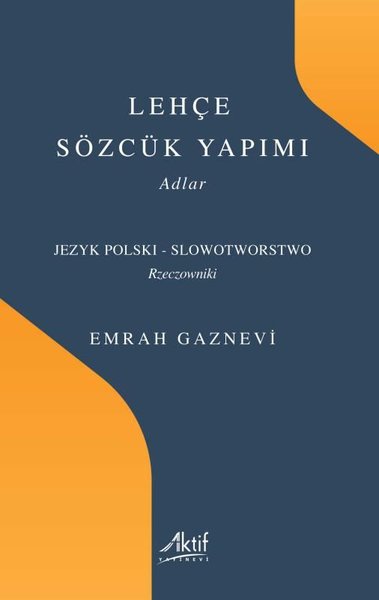 Lehçe Sözlük Yapımı - Adlar