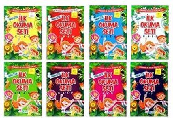 Harika Çocuk İlk Okuma Setim - 8 Kitap Takım - Anasınıfı ve 1. Sınıflar için