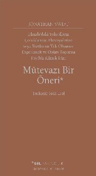 Mütevazı Bir Öneri