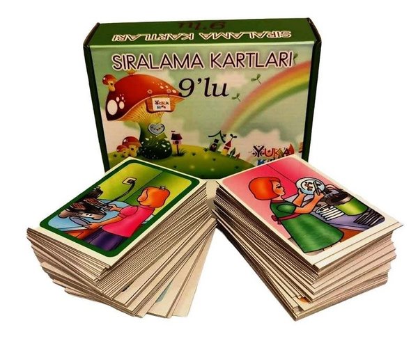 Sıralama Kartları 9'li