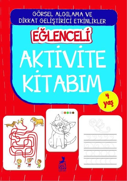 Eğlenceli Aktivite Kitabım - 4 Yaş