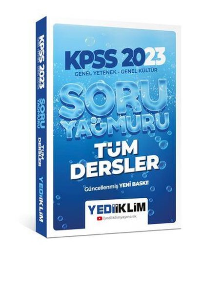 2023 KPSS Genel Yetenek Genel Kültür Tüm Dersler Soru Yağmuru