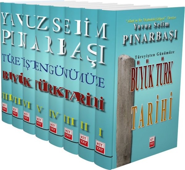 Büyük Türk Tarihi Seti - 8 Kitap Takım - Türeyişten Günümüze