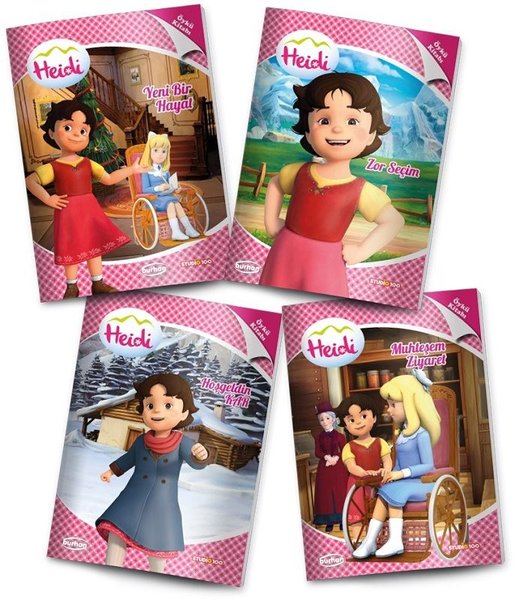 Heidi Öykü Kitapları Seti - 4 Kitap Takım