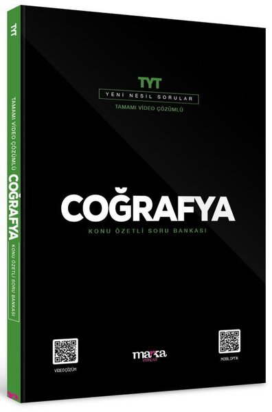 2025 TYT Coğrafya Konu Özetli Yeni Nesil Soru Bankası Tamamı Video Çözümlü