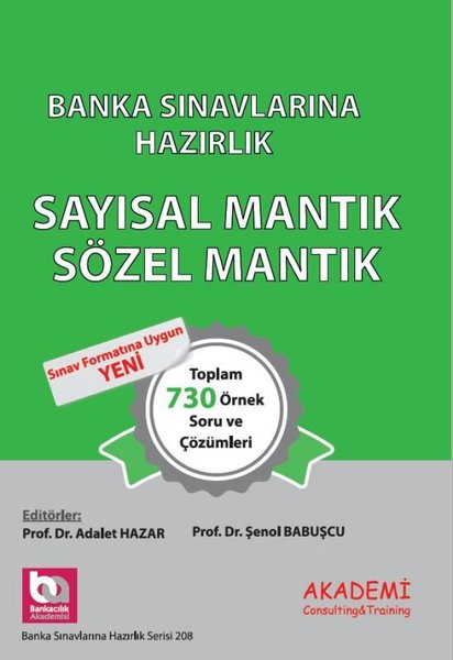 Banka Sınavlarına Hazırlık - Sayısal Mantık Sözel Mantık