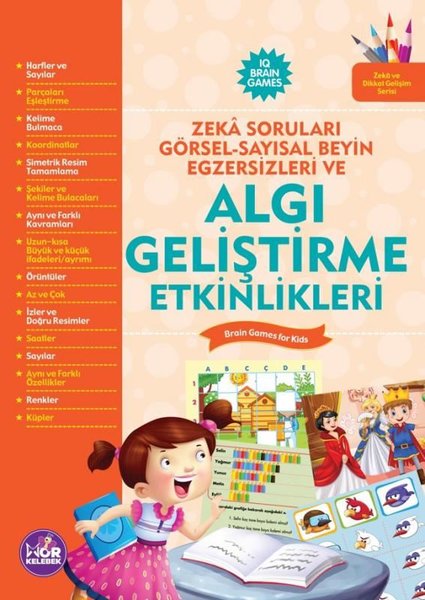 Algı Geliştirme Etkinlikleri - Zeka Soruları Görsel - Sayısal Beyin Egzersizleri Ve