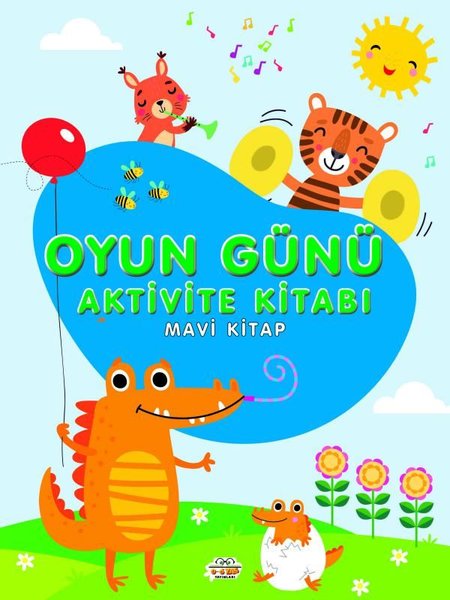 Oyun Günü Aktivite Kitabı - Mavi Kitap