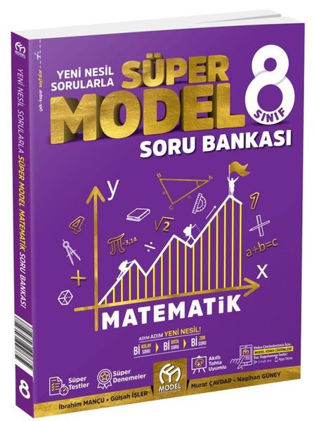 8. Sınıf Matematik Süper Model Soru Bankası