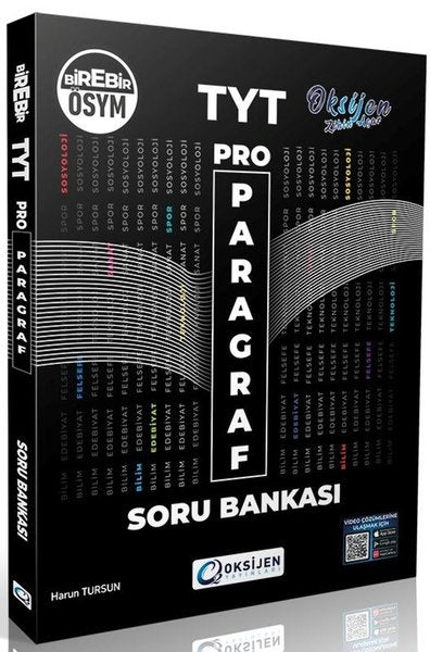 Oksijen TYT Pro Paragraf Soru Bankası