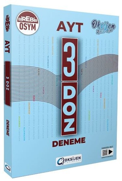 AYT 3 Doz Fasikül Deneme