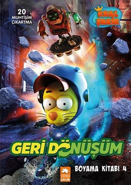 Kral Şakir Geri Dönüşüm Boyama Kitabı - 4