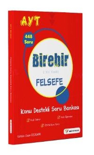 AYT Birebir Etkisi Kesin Felsefe Konu Destekli Soru Bankası