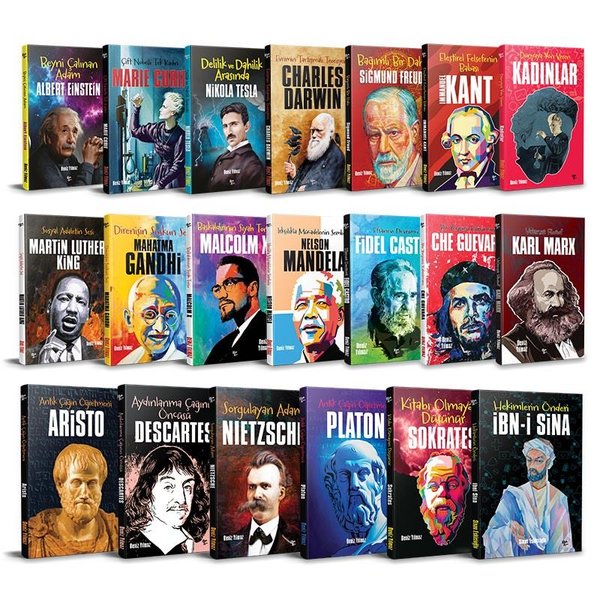 Asrın Dahileri Seti - 20 Kitap Takım