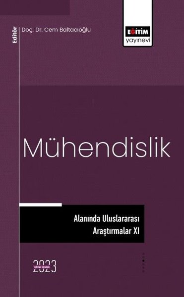 Mühendislik Alanında Uluslararası Araştırmalar 11