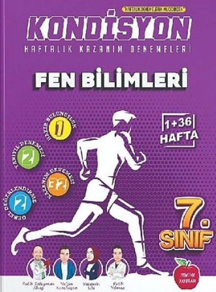 7. Sınıf Fen Bilimleri Kondisyon + Denemesi 37 Hafta