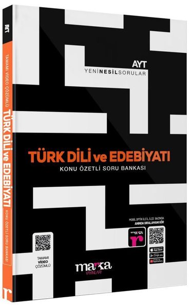 2025 AYT Türk Dili ve Edebiyatı Konu Özetli Yeni Nesil Soru Bankası Tamamı Video Çözümlü