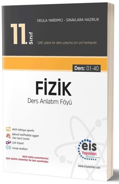 11.Sınıf Fizik Ders Anlatım Föyü