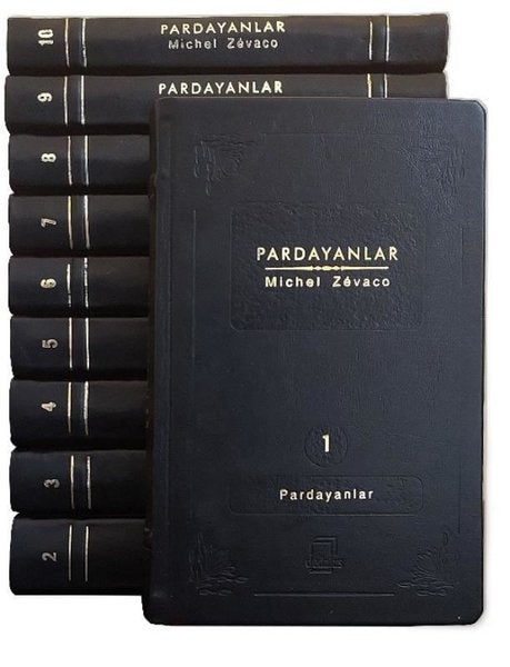 Pardayanlar Özel Baskı Siyah Set - 10 Kitap Takım