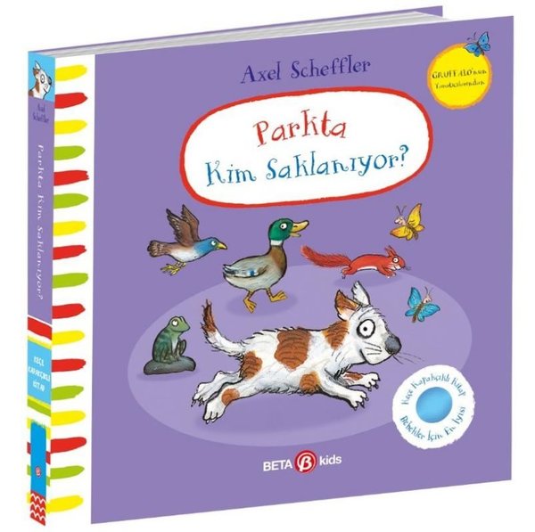 Parkta Kim Saklanıyor? Keçe Kapakçıklı Kitap