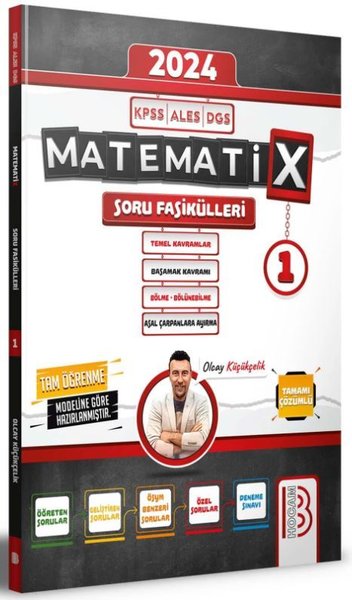 2024 KPSS ALES DGS Matematix Soru Fasikülleri - 1