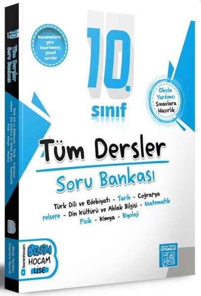 2024 10. Sınıf Tüm Dersler Soru Bankası