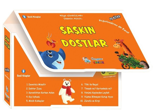 Şaşkın Dostlar Seti - 10 Kitap Takım