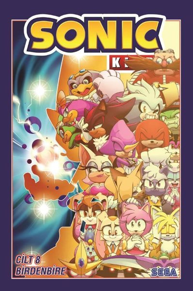 Kirpi Sonic Cilt 8 - Birdenbire