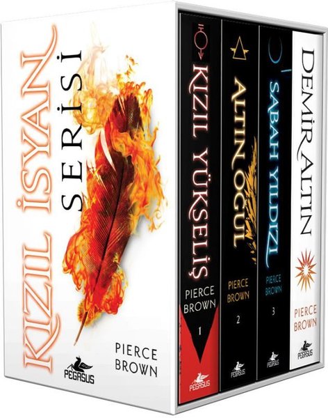 Kızıl İsyan Serisi Takım Seti - 4 Kitap Takım