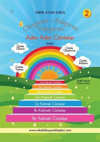 Adım Adım Cümleler 5N1K - Okuyorum Anlıyorum Yazıyorum 2