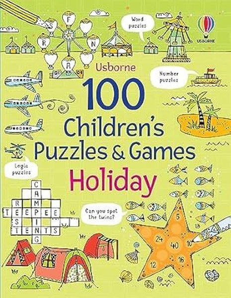 100 Children's Puzzles and Games: Holiday (Puzzles, Crosswords and Wordsearches)