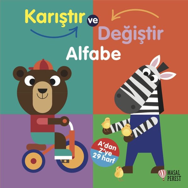 Karıştır ve Değiştir - Alfabe - A 'dan Z'ye 29 Harf