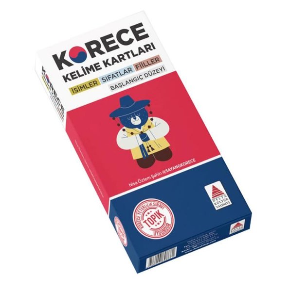 Korece Kelime Kartları - İsimler Sıfatlar Fiiller Başlangıç Düzeyi