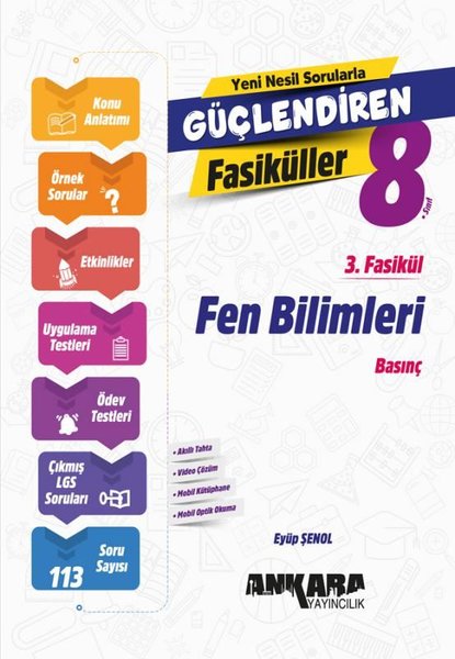 8. Sınıf Fen Bilimleri Güçlendiren 3. Fasikül