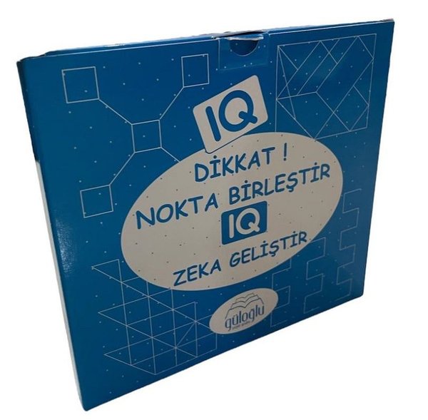 Dikkat! Nokta Birleştir IQ Zeka Geliştir Kutulu Set - 32 Oyun 18 Kart