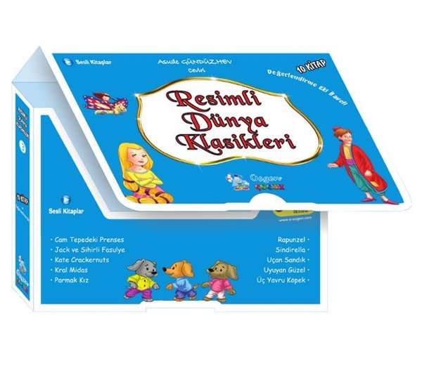Resimli Dünya Klasikleri 3 Seti - 10 Kitap Takım