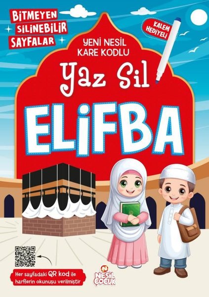 Yaz Sil Elifba - Kalem Hediyeli