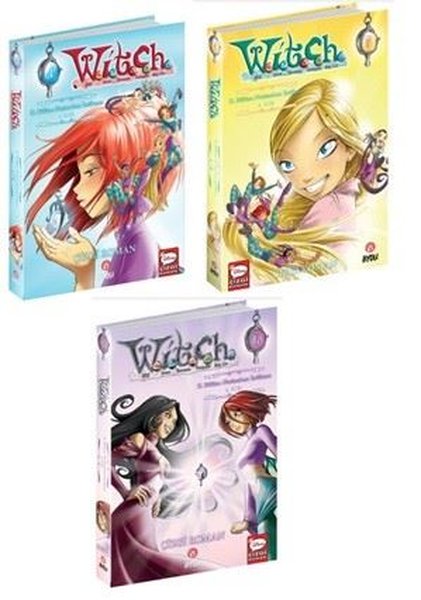 Disney Manga - Witch 4 - 5 - 6 - 2. Bölüm Seti - 3 Kitap Takım
