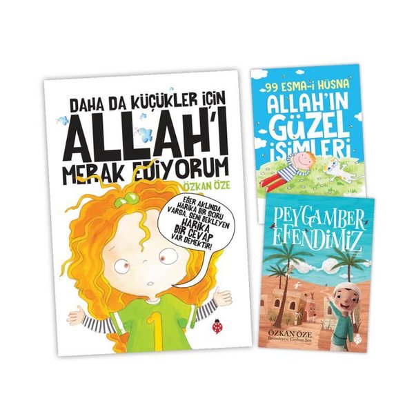 Daha da Küçükler İçin Dini Kitaplar Seti - 3 Kitap Takım