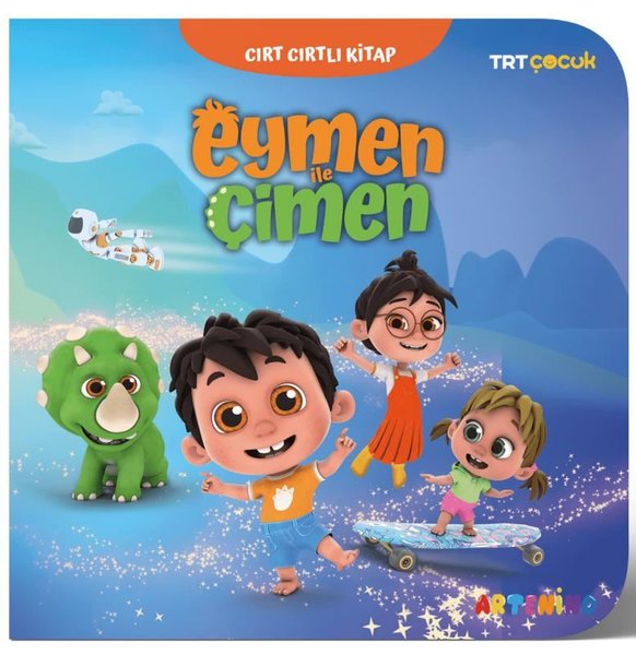 TRT Çocuk - Eymen İle Çimen - Cırt Cırtlı Kitap