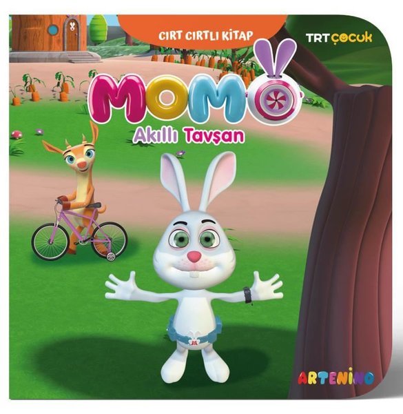TRT Çocuk - Momo Akıllı Tavşan - Cırt Cırtlı Kitap