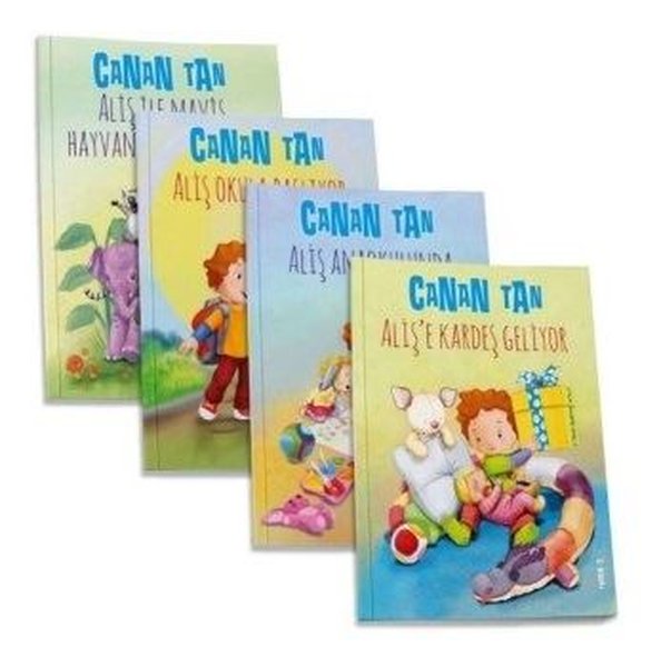 Aliş İle Maviş Seti - 4 Kitap Takım
